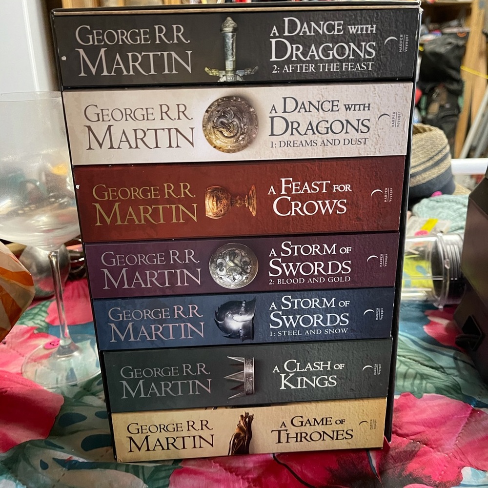 Game of thrones book set